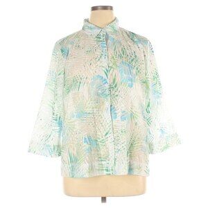 Studio Works Women's Long Sleeve Blouse Size XL